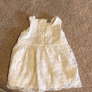 Cream lace Baby B’gosh dress